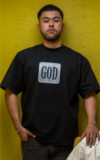 God Oversized (Black)